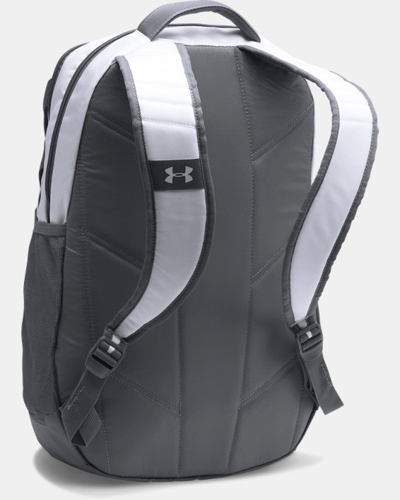 Men's UA Hustle 3.0 Backpack, White, pdpMainDesktop image number 7